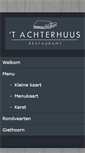 Mobile Screenshot of achterhuus.nl